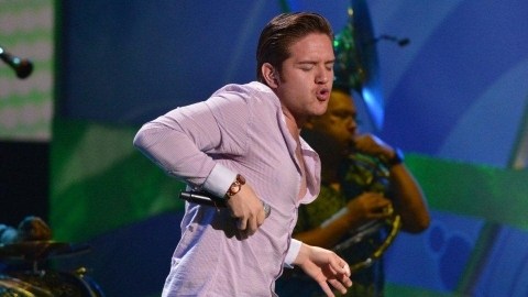 El Dasa durante los ensayos de Premios Juventud esta semana.