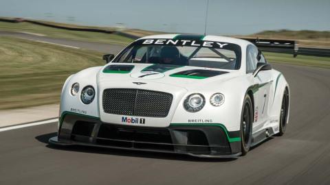 Bentley toa como base el Continental y lo modifica para la pista.
