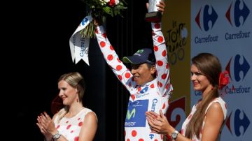 Nairo Quintana logró  el triunfo en la penúltima etapa del Tour y conquistó así la segunda plaza y el maillot de rey de la montaña.