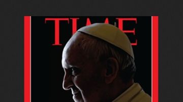 Imagen de la nueva edición de la revista Time con el Papa Francisco en la portada.