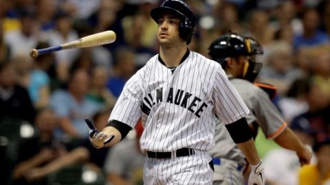 A Braun le quitarán el bate de las manos por lo que resta de la temporada.