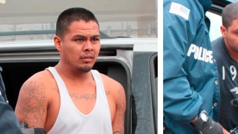 ICE capturó a Rubén Israel Durán Vera (izquierda) y Oscar Campos Nava en Los Ángeles y los entregó a la procuraduría mexicana.