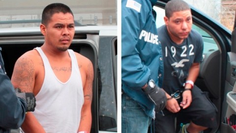 ICE capturó a Rubén Israel Durán Vera (izquierda) y Oscar Campos Nava en Los Ángeles y los entregó a la procuraduría mexicana.