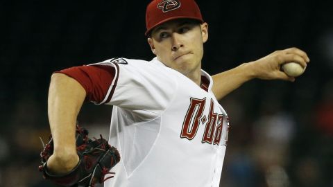 Corbin trabajó durante seis entradas y apenas admitió cuatro imparables de los Cubs.