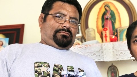 Joel Mateo y  María Jiménez rezan para que  su hija, la soñadora  Lizbeth Mateo, regrese pronto.