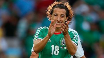 Andrés Guardado se reporta con el club español Valencia.
