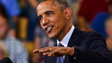 El presidente estadounidense, Barack Obama, habló ayer en el Knox College, la primera de las tres paradas que efectuará en dos días para ofrecer su visión sobre la reconstrucción de la economía.