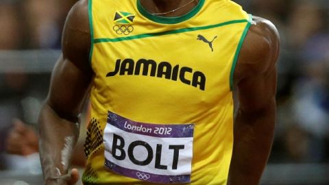 Usain Bolt, el mejor atleta se prepara para el Mundial de Rusia.