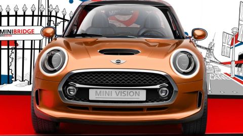 Los trazos del futuro de MINI se dejan ver en el prototipo Vision.