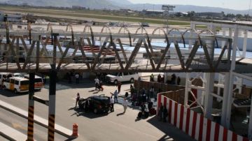 La terminal aérea entre México y Estados Unidos que conecta la región de Otay Mesa con Tijuana, en el sur de California, ya tiene en marcha el programa aduanal.