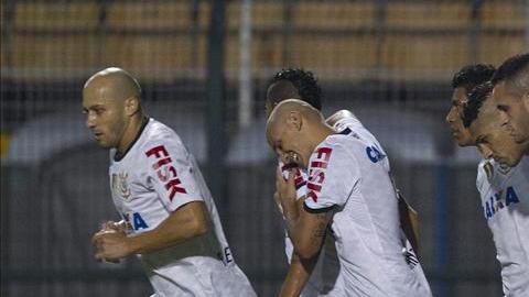 En la imagen, jugadores de Corinthians. EFE/Archivo