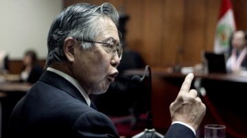 El expresidente peruano Alberto Fujimori fue sancionado económicamente por la Procuraduría.