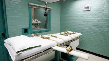 Así se ve la cámara de la muerte de Huntsville, Texas, donde los condenados reciben la aplicicación de la pena máxima.