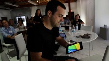 Hugo Barra (foto) Vicepresidente de Android, presentó apenas el 24 de julio una nueva versión de tablet Nexus.