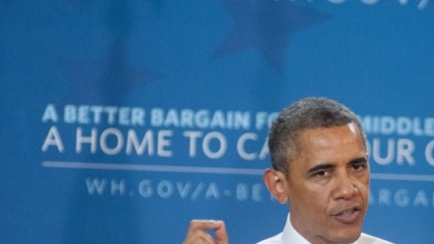 Barack Obama, durante un discurso  en el que   delineó una amplia reforma del sistema hipotecario.