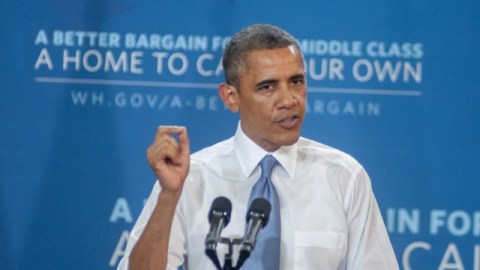 Barack Obama, durante un discurso en el que delineó una amplia reforma del sistema hipotecario.