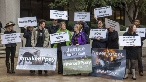 BP pagará por el daño ecológico.