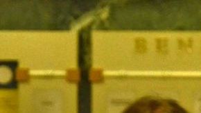 Kathia Gutiérrez, abuela de Ariel Russo, cuando fue dada de alta del hospital.