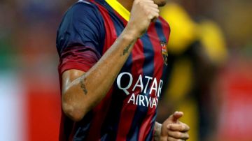 Neymar marcó ayer su segundo gol con Barcelona, en pretemporada.