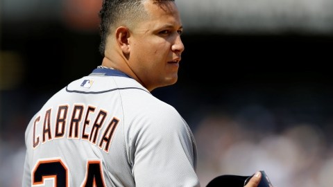 Miguel Cabrera fue un dolor de cabeza para el pitcheo Yankee el fin de semana.