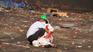 No existe una cifra oficial de la cantidad de muertos y heridos en los enfrentamientos.