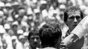 Manuel Negrete, quien vistió la camiseta de El Tri en México 1986 cuando metió uno de los goles más hermosos en copas mundiales.