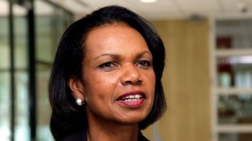 La ex secretaria de Estado Condoleezza Rice integra este esfuerzo.