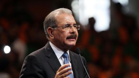 Danilo Medina, presidente dominicano.
