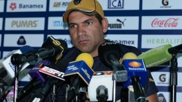 Antonio Torres Servín, técnico de los Pumas, ofreció una conferencia de prensa