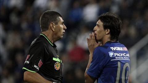 En la imagen, los jugadores de Emelec. EFE/Archivo