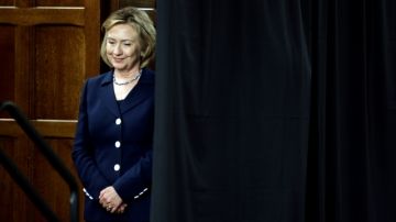 Hillary Clinton participó esta semana en un foro sobre liderazgo femenino en  Bryn Mawr College en Bryn Mawr, Pensilvania.