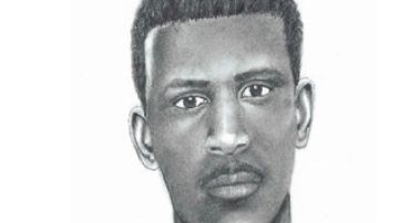 Imagen del atacante que fue descrito como afroamericano, de no más de 25 años y, aproximadamente, 5' 10”.