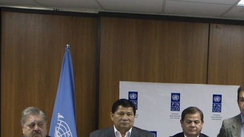 Los ocho candidatos a la presidencia de Honduras.