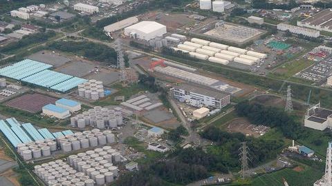 Fukushima desde el aire.