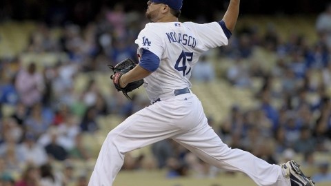 Nolasco tuvo ante Boston su salida más larga del año.