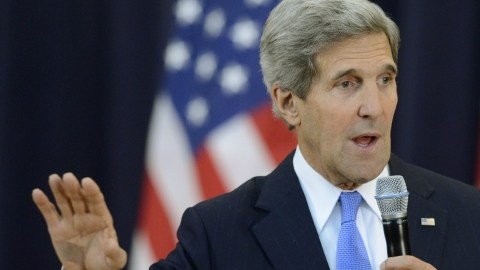 John Kerry, secretario de Estado norteamericano.