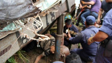 Grave accidente, pero nadie hace nada, ni en Centroamérica, ni en México, ni mucho menos en EE.UU.