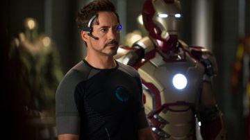 Robert Downey Jr. en una escenda de 'Iron Man 3'.