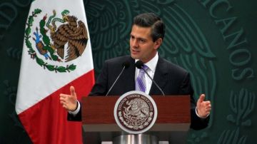 Peña Nieto llegó a la presidencia el 1 de diciembre de 2012.