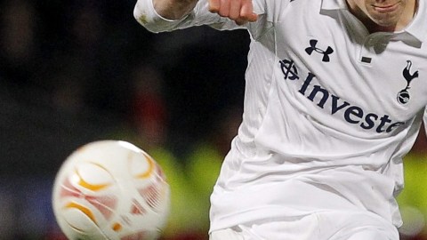 El 21 de febrero, Bale defendía la camiseta del Tottenham.