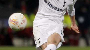 El 21 de febrero, Bale defendía la camiseta del Tottenham.