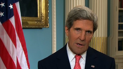 El Secretario de Estado  John Kerry, habló ayer en varios programas a nivel nacional sobre Siria.