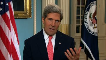 El Secretario de Estado  John Kerry, habló ayer en varios programas a nivel nacional sobre Siria.