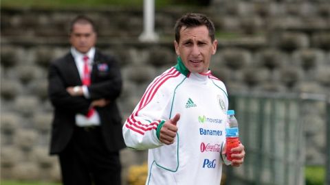 Christian "Chaco" Giménez se pepara para enfrentar a Honduras con la selección mexicana