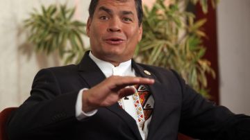 Rafael Correa fue quien impulsó la lesgislación que fue aprobada en junio.