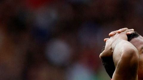 Nani le agradece a Moyes.