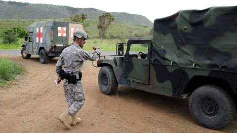 La Guardia Nacional de Puerto Rico fue activada este jueves ante el paso de la tormenta tropical Gabrielle por el oeste del país.