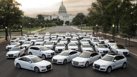 La firma alemana impulsa su flota de Diesel en Estados unidos con comerciales y eventos especiales.