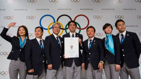 La delegación japonesa en Argentina.