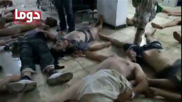 EEUU mostró imágenes de las víctimas del ataque con armas químicas cerca de Damasco, con el fin de conseguir más apoyo a sus planes de atacar a Siria.